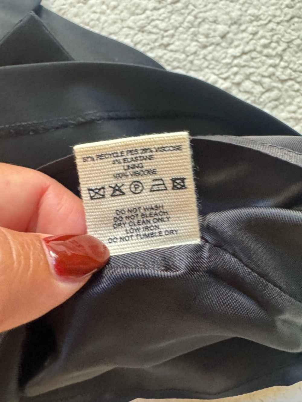 NWT Djerf Avenue Day To Day Black Mini Skirt Size Small - Picture 13 of 14